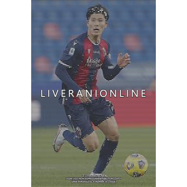 Bologna - Udinese Campionato di Calcio Serie A TIM 06/01/2021 nella foto: Tomiyasu Takehiro (Bologna f.c.) ©Claudio Zamagni/Agenzia Aldo Liverani Tomiyasu Takehiro (Bologna f.c.) during Italian Serie A soccer match between BOLOGNA F.C. and UDINESE at Renato Dall\'Ara Stadium on January 06 2021 photo credit by Claudio Zamagni/Aldo Liverani Photo Agency