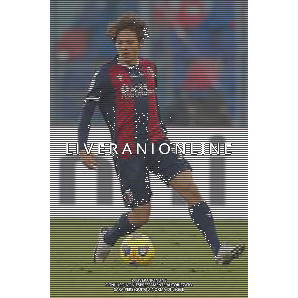 Bologna - Udinese Campionato di Calcio Serie A TIM 06/01/2021 nella foto: Vignato Emanuel(Bologna f.c.) ©Claudio Zamagni/Agenzia Aldo Liverani Vignato Emanuel(Bologna f.c.) during Italian Serie A soccer match between BOLOGNA F.C. and UDINESE at Renato Dall\'Ara Stadium on January 06 2021 photo credit by Claudio Zamagni/Aldo Liverani Photo Agency
