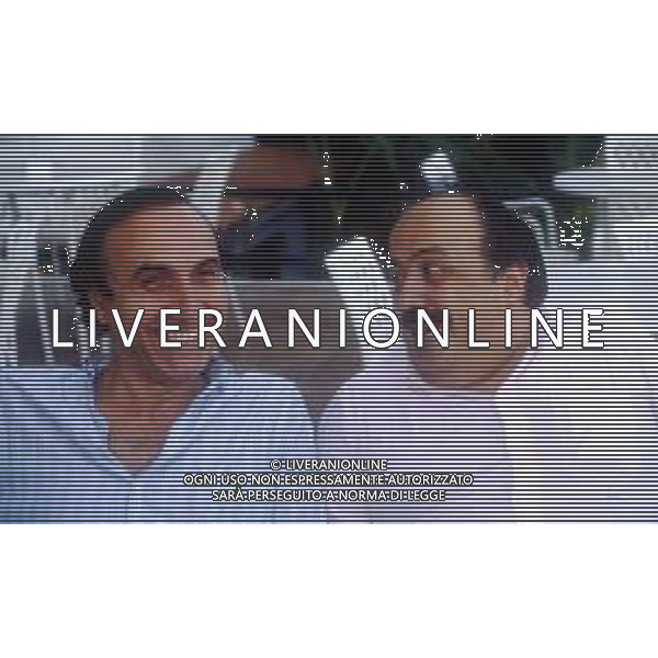 RETROSPETTIVA MAURIZIO COSTANZO GIORNALISTA NELLA FOTO CON PIPPO BAUDO NEL 1986 ©Archivio Giovanni Liverani/AG. ALDO LIVERANI SAS