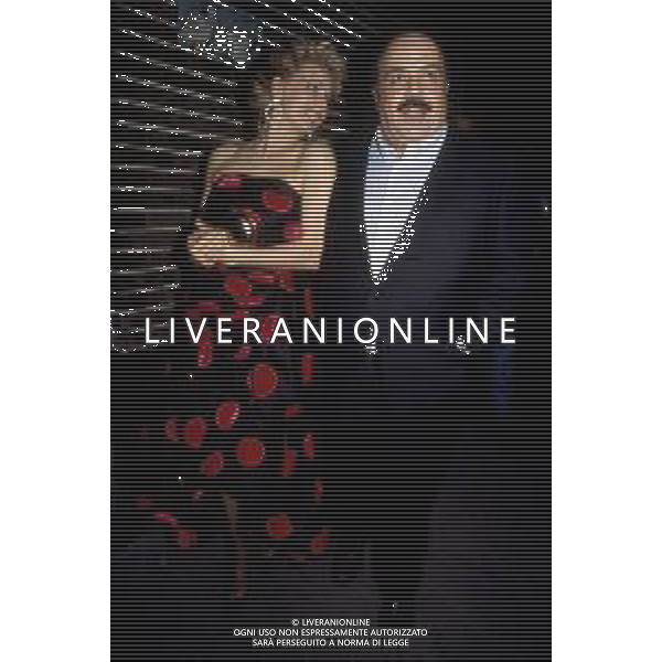 RETROSPETTIVA MAURIZIO COSTANZO GIORNALISTA NELLA FOTO CON MOGLIE MARTA FLAVI NEL 1989 ©Archivio Giovanni Liverani/AG. ALDO LIVERANI SAS