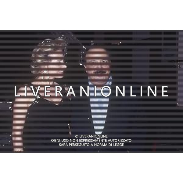 RETROSPETTIVA MAURIZIO COSTANZO GIORNALISTA NELLA FOTO CON MOGLIE MARTA FLAVI NEL 1989 ©Archivio Giovanni Liverani/AG. ALDO LIVERANI SAS