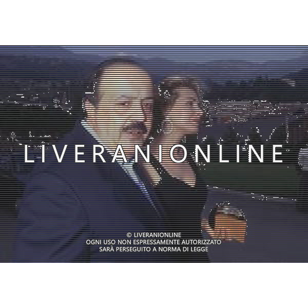 RETROSPETTIVA MAURIZIO COSTANZO GIORNALISTA NELLA FOTO CON MOGLIE MARTA FLAVI NEL 1989 ©Archivio Giovanni Liverani/AG. ALDO LIVERANI SAS