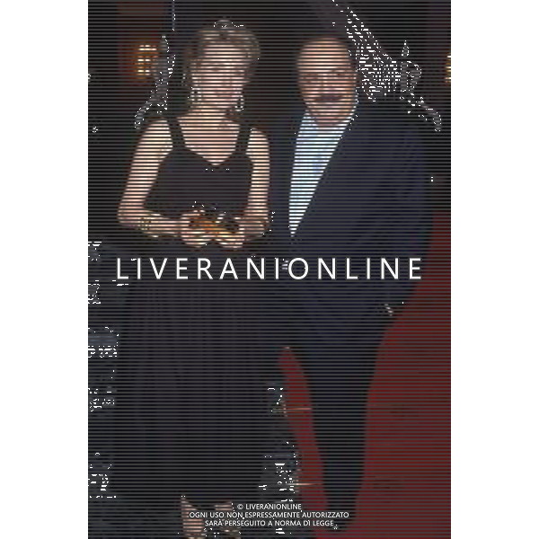 RETROSPETTIVA MAURIZIO COSTANZO GIORNALISTA NELLA FOTO CON MOGLIE MARTA FLAVI NEL 1989 ©Archivio Giovanni Liverani/AG. ALDO LIVERANI SAS