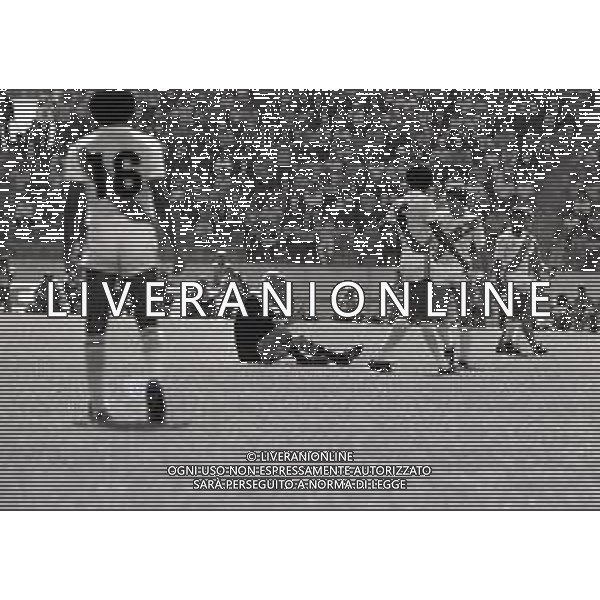 18-06-1982 VIGO -CAMPIONATO DEL MONDO SPAGNA ITALIA PERU NELLA FOTO ARBITRO ESCHWELLER AG ALDO LIVERANI SAS