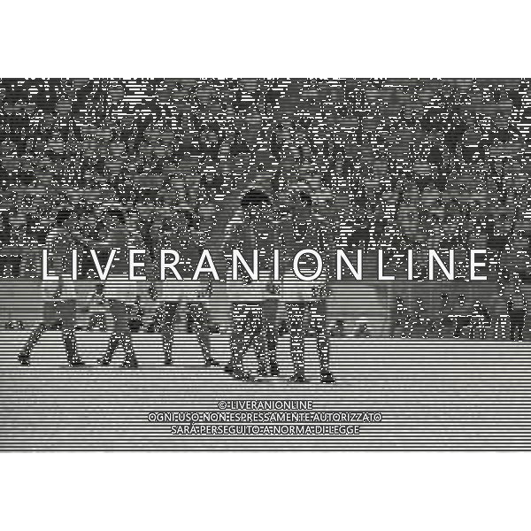 18-06-1982 VIGO -CAMPIONATO DEL MONDO SPAGNA ITALIA PERU NELLA FOTO GIOCATORI ITALIA AG ALDO LIVERANI SAS
