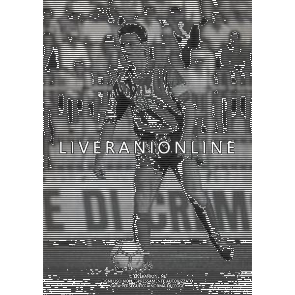 12-10-1986 CREMONA CAMPIONATO DI CALCIO SERIE B CREMONESE LAZIO 0-0 NELLA FOTO CLAUDIO BENCINA AG ALDO LIVERANI SAS
