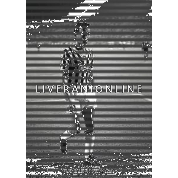 28-08-1988 BERGAMO 3 GIORNATA DI COPPA ITALIA ATALANTA-JUVENTUS 1-1 NELLA FOTO MASSIMO MAURO AG ALDO LIVERANI SAS