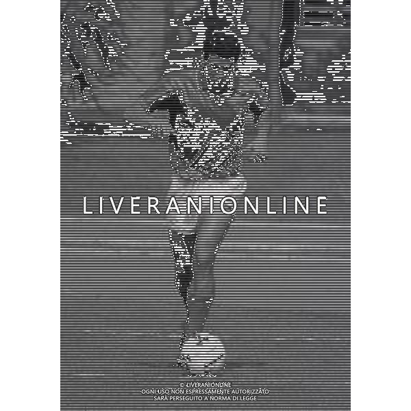 1986-1987 FIRENZE COVERCIANO AMICHEVOLE NAZIONALE ITALIANA NELLA FOTO GIANLUCA VIALLI AG ALDO LIVERANI SAS
