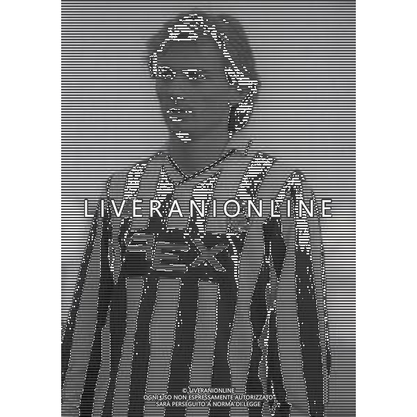 10-01-1988 UDINE CAMPIONATO DI CALCIO SERIE B UDINESE AREZZO 1-1 NELLA FOTO DAVIDE FONTOLAN AG ALDO LIVERANI SAS