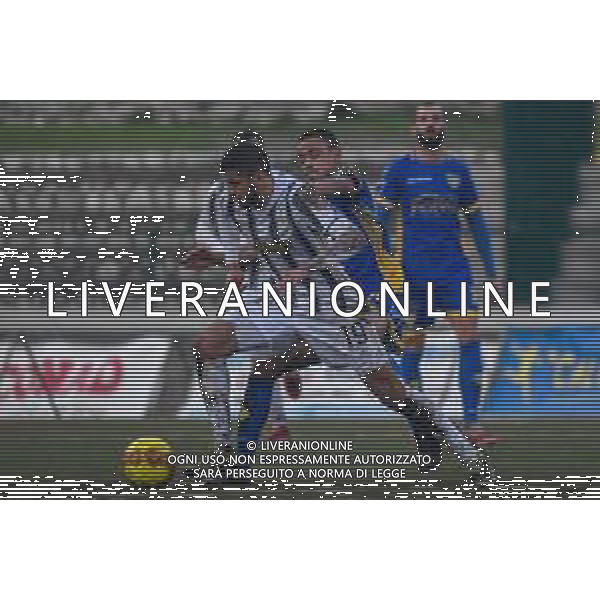 Fabio Fagiolini/LM - Carrarese vs Juventus U23 - Campionato di Calcio Serie C - Lega Pro 2020/2021 09 gennaio 2021 - Carrara, Italia Nella foto: Hamza Rafia (Juventus U23) prova a saltare Thomas Schiro (Carrarese) @LM/Fabio Fagiolini AG ALDO LIVERANI SAS