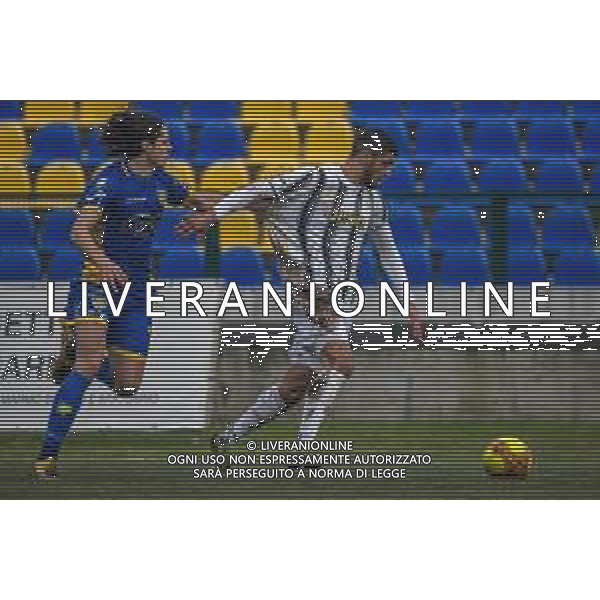 Fabio Fagiolini/LM - Carrarese vs Juventus U23 - Campionato di Calcio Serie C - Lega Pro 2020/2021 09 gennaio 2021 - Carrara, Italia Nella foto: Hamza Rafia (Juventus U23) inseguito da Davide Grassini (Carrarese) @LM/Fabio Fagiolini AG ALDO LIVERANI SAS