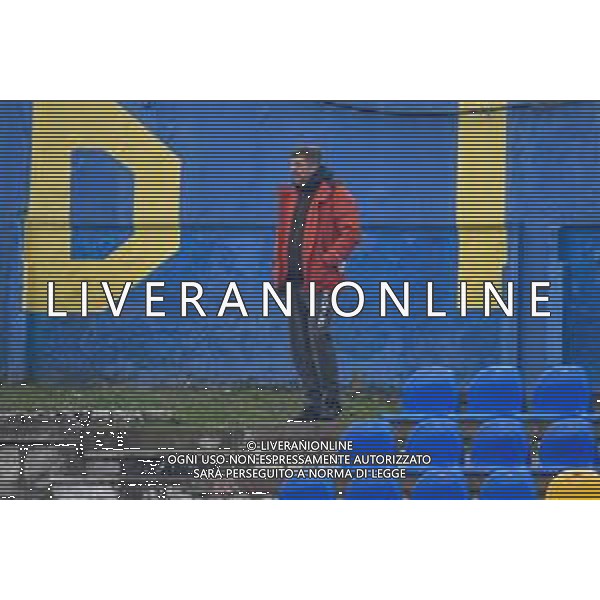 Fabio Fagiolini/LM - Carrarese vs Juventus U23 - Campionato di Calcio Serie C - Lega Pro 2020/2021 09 gennaio 2021 - Carrara, Italia Nella foto: Silvio Baldini allenatore della Carrarese squalificato segue dalle tribune @LM/Fabio Fagiolini AG ALDO LIVERANI SAS