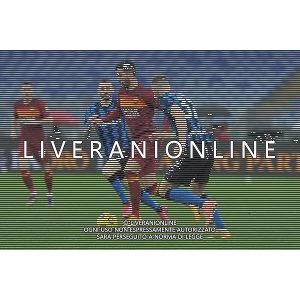 Roma vs Inter Campionato Serie A TIM - 17 giornata Stadio Olimpico - Roma 10-01-2021 nella foto Spinazzola e Skriniar ©Federico Gaetano / AG. ALDO LIVERANI SAS