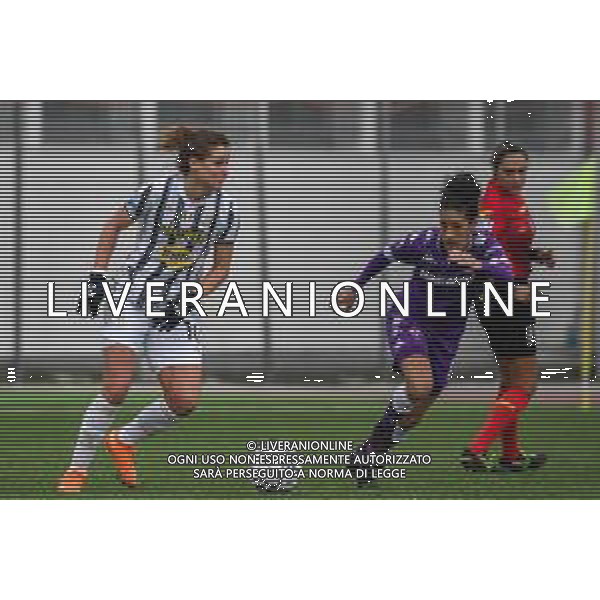 Fabio Fagiolini/LM - Juventus vs Fiorentina Femminile - Italian football Women Supercoppa match 10 January 2021 - chiavari (ge), Italy Photo showing: Cristiana Girelli (Juventus) and Claudia Neto (Fiorentina) @LM/Fabio Fagiolini AG ALDO LIVERANI SAS