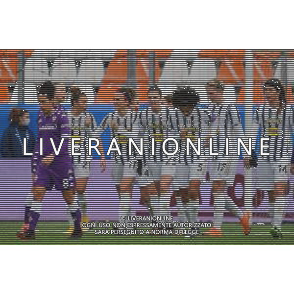 Fabio Fagiolini/LM - Juventus vs Fiorentina Femminile - Italian football Women Supercoppa match 10 January 2021 - chiavari (ge), Italy Photo showing: exultation of the players of Juventus for the goal of Barbara Bonansea (Juventus) @LM/Fabio Fagiolini AG ALDO LIVERANI SAS