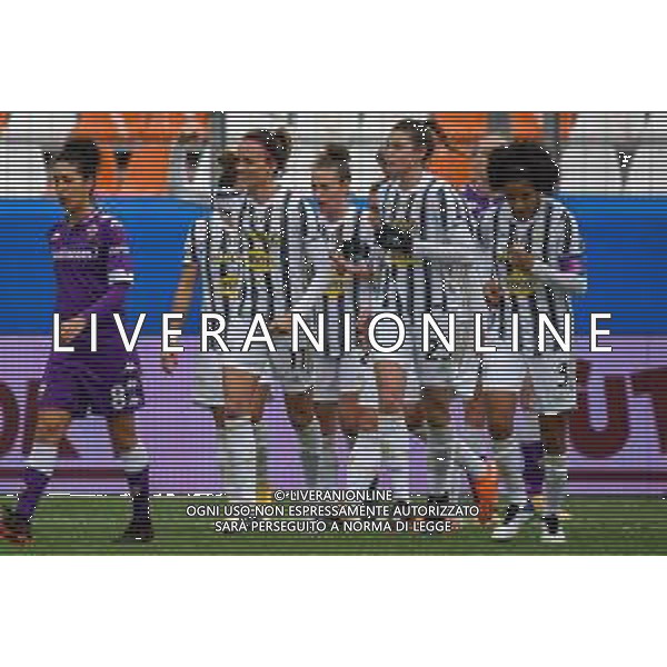 Fabio Fagiolini/LM - Juventus vs Fiorentina Femminile - Italian football Women Supercoppa match 10 January 2021 - chiavari (ge), Italy Photo showing: exultation of the players of Juventus for the goal of Barbara Bonansea (Juventus) @LM/Fabio Fagiolini AG ALDO LIVERANI SAS