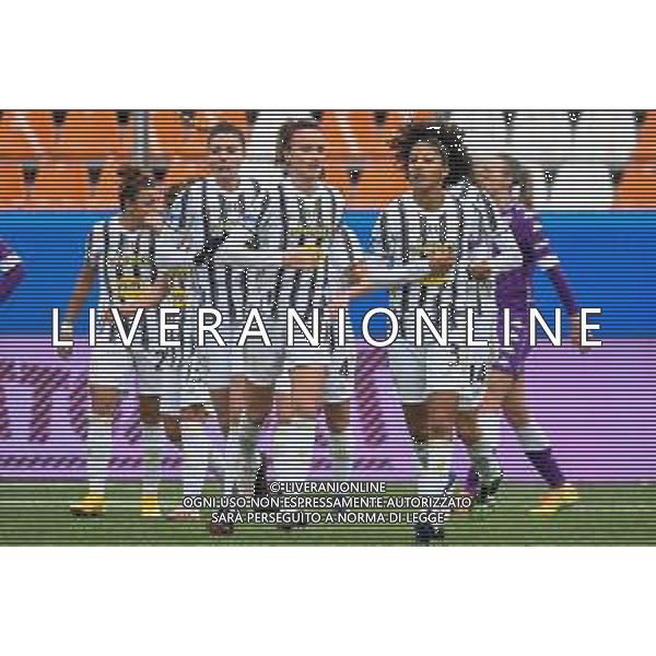 Fabio Fagiolini/LM - Juventus vs Fiorentina Femminile - Italian football Women Supercoppa match 10 January 2021 - chiavari (ge), Italy Photo showing: exultation of the players of Juventus for the goal of Barbara Bonansea (Juventus) @LM/Fabio Fagiolini AG ALDO LIVERANI SAS