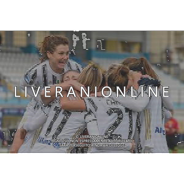 Fabio Fagiolini/LM - Juventus vs Fiorentina Femminile - Italian football Women Supercoppa match 10 January 2021 - chiavari (ge), Italy Photo showing: exultation of the players for new goal of Barbara Bonansea (Juventus) @LM/Fabio Fagiolini AG ALDO LIVERANI SAS