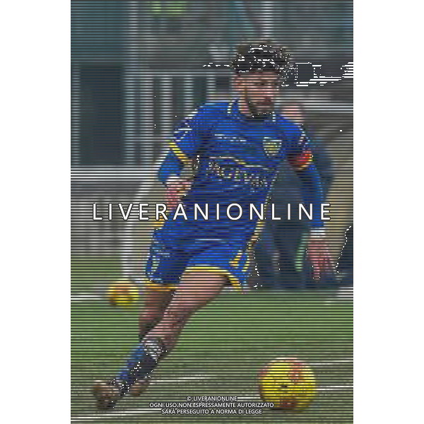 Fabio Fagiolini/LM - Carrarese vs Juventus U23 - Campionato di Calcio Serie C - Lega Pro 2020/2021 09 gennaio 2021 - Stadio Comunale &#34;dei Marmi&#34;, Carrara, Italia Nella foto: Giovanni Foresta (Carrarese) @LM/Fabio Fagiolini AG ALDO LIVERANI SAS