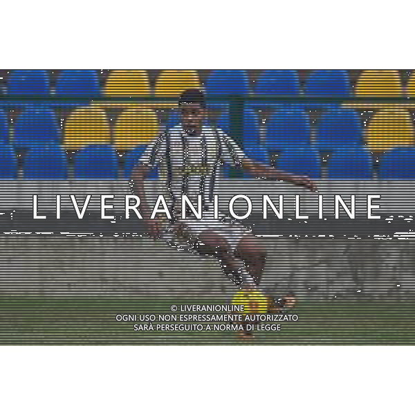 Fabio Fagiolini/LM - Carrarese vs Juventus U23 - Campionato di Calcio Serie C - Lega Pro 2020/2021 09 gennaio 2021 - Stadio Comunale &#34;dei Marmi&#34;, Carrara, Italia Nella foto: Wesley De Andrade Oliveira (Juventus U23) @LM/Fabio Fagiolini AG ALDO LIVERANI SAS