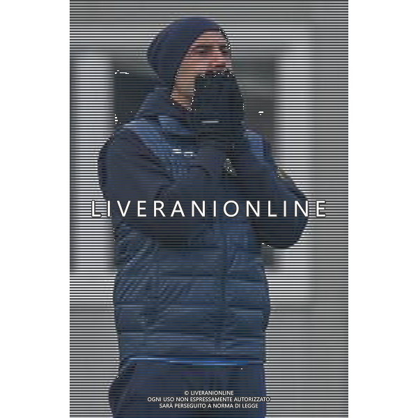 Fabio Fagiolini/LM - Carrarese vs Juventus U23 - Campionato di Calcio Serie C - Lega Pro 2020/2021 09 gennaio 2021 - Stadio Comunale &#34;dei Marmi&#34;, Carrara, Italia Nella foto: Massimo Maccarone allenatore (Carrarese) @LM/Fabio Fagiolini AG ALDO LIVERANI SAS