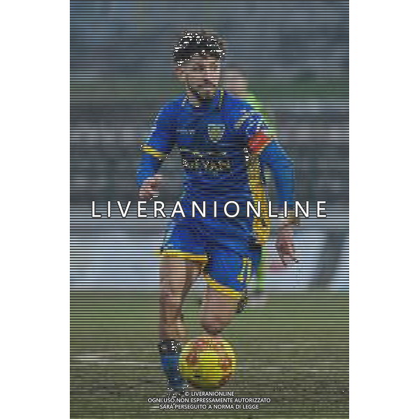 Fabio Fagiolini/LM - Carrarese vs Juventus U23 - Campionato di Calcio Serie C - Lega Pro 2020/2021 09 gennaio 2021 - Stadio Comunale &#34;dei Marmi&#34;, Carrara, Italia Nella foto: Giovanni Foresta (Carrarese) @LM/Fabio Fagiolini AG ALDO LIVERANI SAS