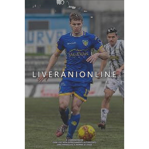 Fabio Fagiolini/LM - Carrarese vs Juventus U23 - Campionato di Calcio Serie C - Lega Pro 2020/2021 09 gennaio 2021 - Stadio Comunale &#34;dei Marmi&#34;, Carrara, Italia Nella foto: Federico Ermacora (Carrarese) @LM/Fabio Fagiolini AG ALDO LIVERANI SAS