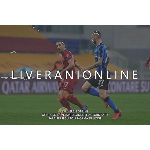 Roma vs Inter Campionato Serie A TIM - 17 giornata Stadio Olimpico - Roma 10-01-2021 nella foto Mkhitaryan e marcelo Brozovic ©Federico Gaetano / AG. ALDO LIVERANI SAS