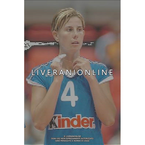 LIVORNO,25 AGOSTO 2005 VOLLEY FEMMINILE QUADRANGOLARE INTERNAZIONALE \'CITTA\' DI LIVORNO\' PARTITA ITALIA-TURCHIA NELLA FOTO:CELLA ELISA FOTO BIZZI-A.LIVERANI