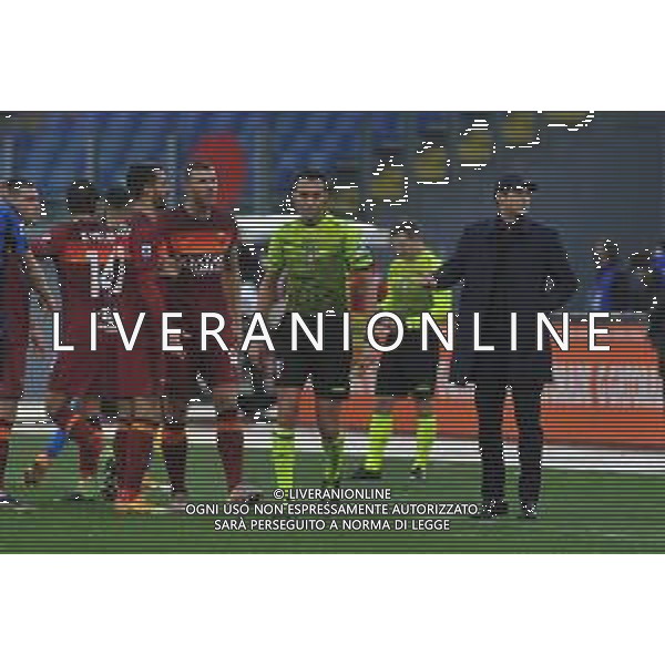 Roma vs Inter Campionato Serie A TIM - 17 giornata Stadio Olimpico - Roma 10-01-2021 nella foto Proteste Roma con arbitro Di Bello ©Federico Gaetano / AG. ALDO LIVERANI SAS