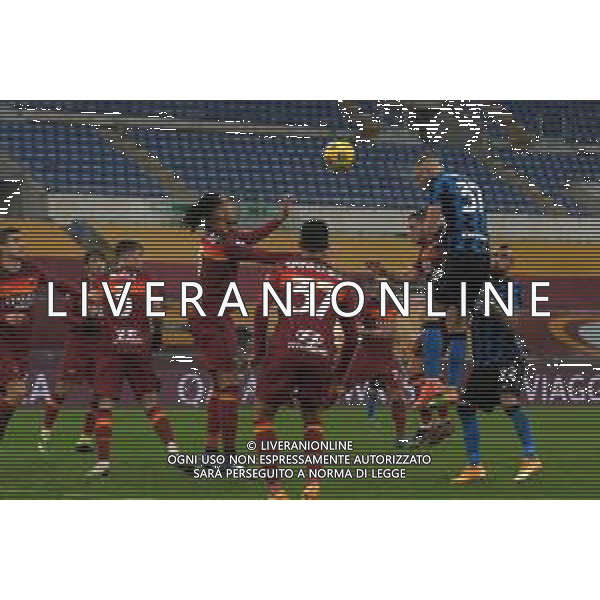 Roma vs Inter Campionato Serie A TIM - 17 giornata Stadio Olimpico - Roma 10-01-2021 nella foto Gol Skriniar ©Federico Gaetano / AG. ALDO LIVERANI SAS