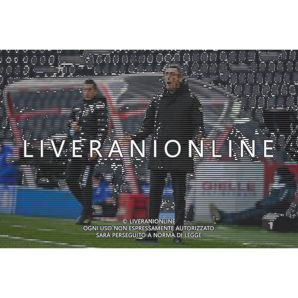 Ettore Griffoni/LM - Udinese Calcio vs SSC Napoli - Italian football Serie A match 2020/2021 10 January 2021 - Friuli Dacia Arena stadium, udine, Italy Photo showing: Luca Gotti (coach Udinese) gestures @LM/Ettore Griffoni AG ALDO LIVERANI SAS