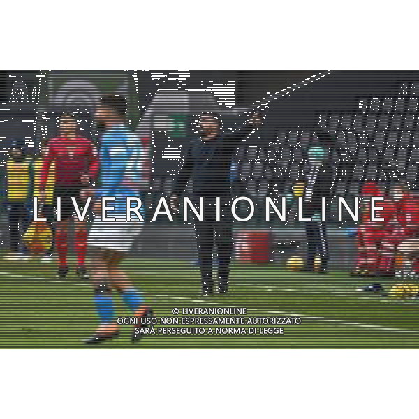 Ettore Griffoni/LM - Udinese Calcio vs SSC Napoli - Italian football Serie A match 2020/2021 10 January 2021 - Friuli Dacia Arena stadium, udine, Italy Photo showing: Gennaro Gattuso (Coach SSC Napoli) gestures @LM/Ettore Griffoni AG ALDO LIVERANI SAS
