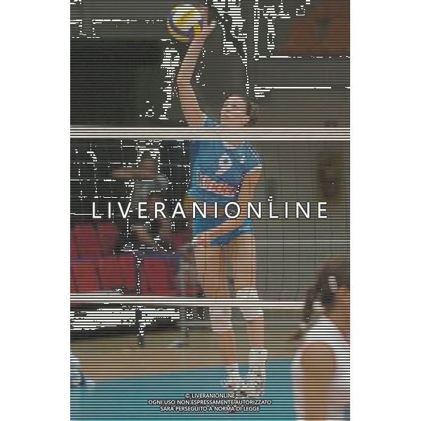 LIVORNO,25 AGOSTO 2005 VOLLEY FEMMINILE QUADRANGOLARE INTERNAZIONALE \'CITTA\' DI LIVORNO\' PARTITA ITALIA-TURCHIA NELLA FOTO:CENTONI NADIA FOTO BIZZI-A.LIVERANI