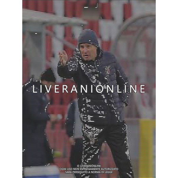 TRIESTINA - FANO CAMPIONATO CALCIO SERIE C LEGA PRO 10.01.2021 NELLA FOTO ALLENATORE FANO FLAVIO DESTRO ©/AGENZIA ALDO LIVERANI SAS