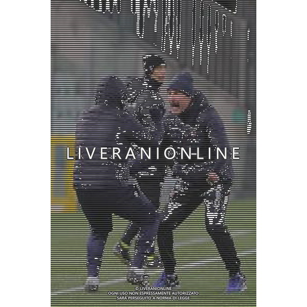 TRIESTINA - FANO CAMPIONATO CALCIO SERIE C LEGA PRO 10.01.2021 NELLA FOTO ESULTANZA DELL\'ALLENATORE DEL FANO FLAVIO DESTRO A FINA GARA ©/AGENZIA ALDO LIVERANI SAS