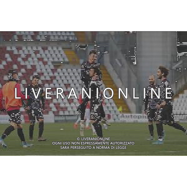 TRIESTINA - FANO CAMPIONATO CALCIO SERIE C LEGA PRO 10.01.2021 NELLA FOTO ESULTANZA DOPO IL GOL DI VINCENZO FERRARA ©/AGENZIA ALDO LIVERANI SAS