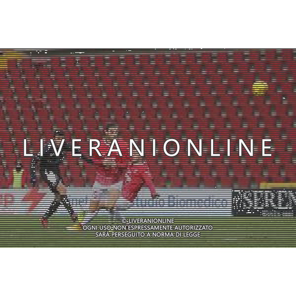 TRIESTINA - FANO CAMPIONATO CALCIO SERIE C LEGA PRO 10.01.2021 NELLA FOTO IL GOL DI VINCENZO FERRARA ©/AGENZIA ALDO LIVERANI SAS