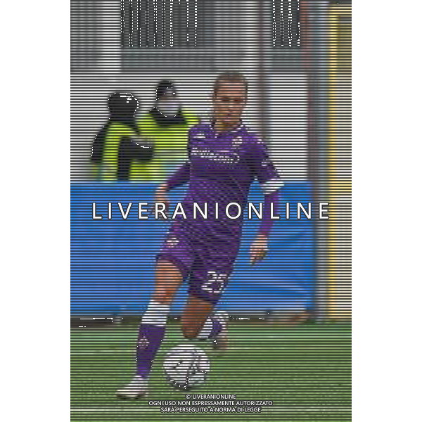 Fabio Fagiolini/LM - Final - Juventus vs Fiorentina Femminile - Italian football Women Supercoppa match 10 January 2021 - Stadio Comunale Aldo Gastaldi chiavari (ge), Italy Photo showing: Frederikke Thogersen (Fiorentina) @LM/Fabio Fagiolini AG ALDO LIVERANI SAS