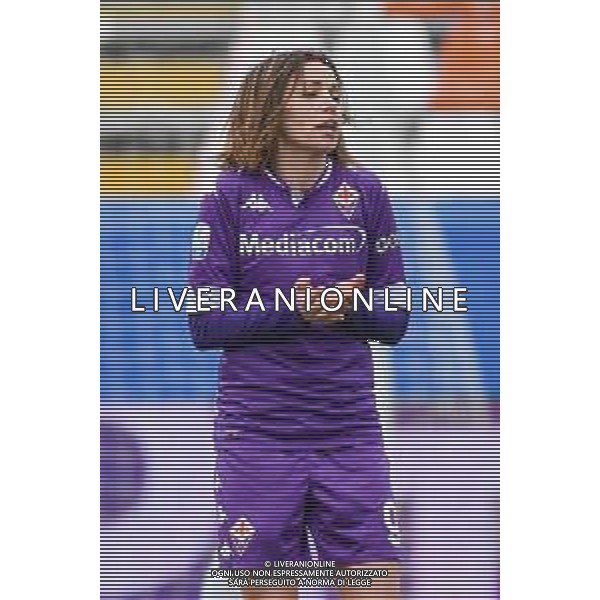 Fabio Fagiolini/LM - Final - Juventus vs Fiorentina Femminile - Italian football Women Supercoppa match 10 January 2021 - Stadio Comunale Aldo Gastaldi chiavari (ge), Italy Photo showing: Daniela Sabatino (Fiorentina) @LM/Fabio Fagiolini AG ALDO LIVERANI SAS