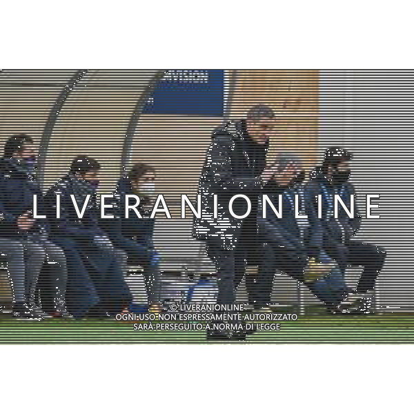 Fabio Fagiolini/LM - Final - Juventus vs Fiorentina Femminile - Italian football Women Supercoppa match 10 January 2021 - Stadio Comunale Aldo Gastaldi chiavari (ge), Italy Photo showing: Nicola Melani head coach (Fiorentina) @LM/Fabio Fagiolini AG ALDO LIVERANI SAS