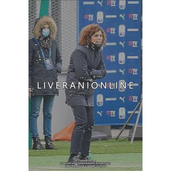 Fabio Fagiolini/LM - Final - Juventus vs Fiorentina Femminile - Italian football Women Supercoppa match 10 January 2021 - Stadio Comunale Aldo Gastaldi chiavari (ge), Italy Photo showing: Rita Guarino head coach (Juventus) @LM/Fabio Fagiolini AG ALDO LIVERANI SAS