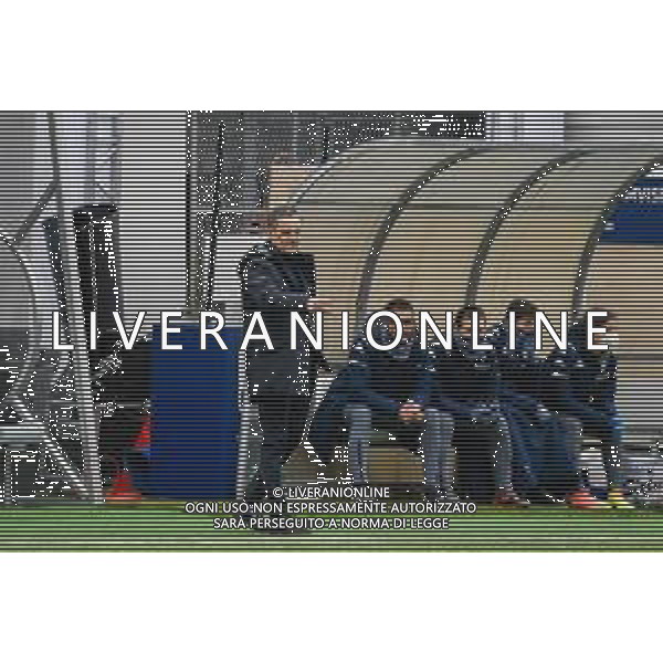Fabio Fagiolini/LM - Final - Juventus vs Fiorentina Femminile - Italian football Women Supercoppa match 10 January 2021 - Stadio Comunale Aldo Gastaldi chiavari (ge), Italy Photo showing: Nicola Melani head coach (Fiorentina) @LM/Fabio Fagiolini AG ALDO LIVERANI SAS