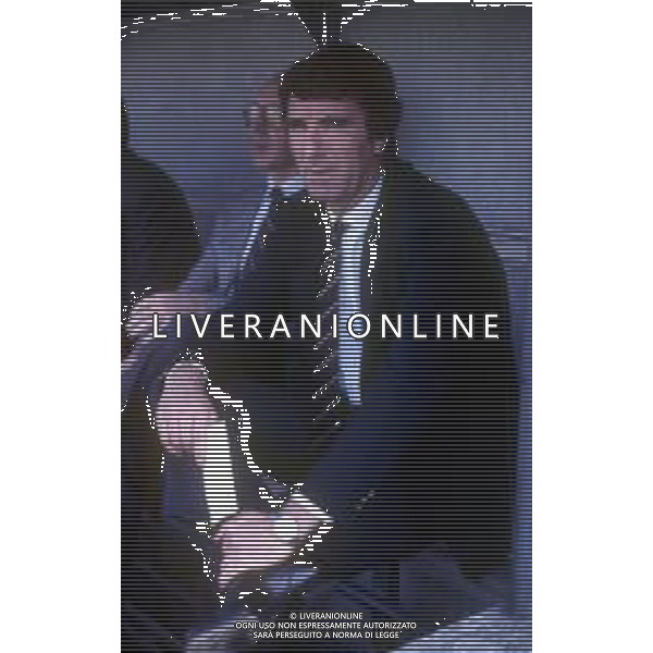 ZOFF DINO ALLENATORE DI CALCIO DELLA JUVENTUS NEL 1989/1990 - RETROSPETTIVA NELLA FOTO IN PANCHINA ©Archivio Giovanni Liverani/AGENZIA ALDO LIVERANI SAS