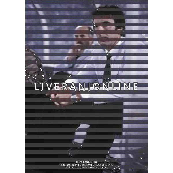 ZOFF DINO ALLENATORE DI CALCIO DELLA LAZIO NEL 1990/1991 - RETROSPETTIVA NELLA FOTO IN PANCHINA ©Archivio Giovanni Liverani/AGENZIA ALDO LIVERANI SAS