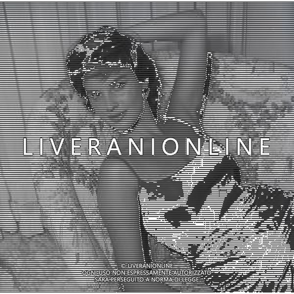 RETROSPETTIVA ANTONELLA LUALDI ATTRICE NELLA FOTO ANTONELLA LUALDI NELL\'ANNO 1960 A ROMA AG ALDO LIVERANI SAS 