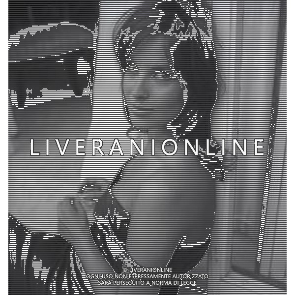 RETROSPETTIVA ANTONELLA LUALDI ATTRICE NELLA FOTO ANTONELLA LUALDI NELL\'ANNO 1960 A ROMA AG ALDO LIVERANI SAS 