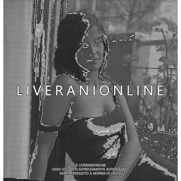 RETROSPETTIVA ANTONELLA LUALDI ATTRICE NELLA FOTO ANTONELLA LUALDI NELL\'ANNO 1960 A ROMA AG ALDO LIVERANI SAS 