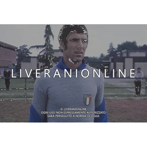 ZOFF DINO PORTIERE DELLA NAZIONALE ITALIANA DI CALCIO - RETROSPETTIVA ANNI \'70 NELLA FOTO AD APPIANO GENTILE DURANTE UN ALLENAMENTO ©Archivio Giovanni Liverani/AGENZIA ALDO LIVERANI SAS