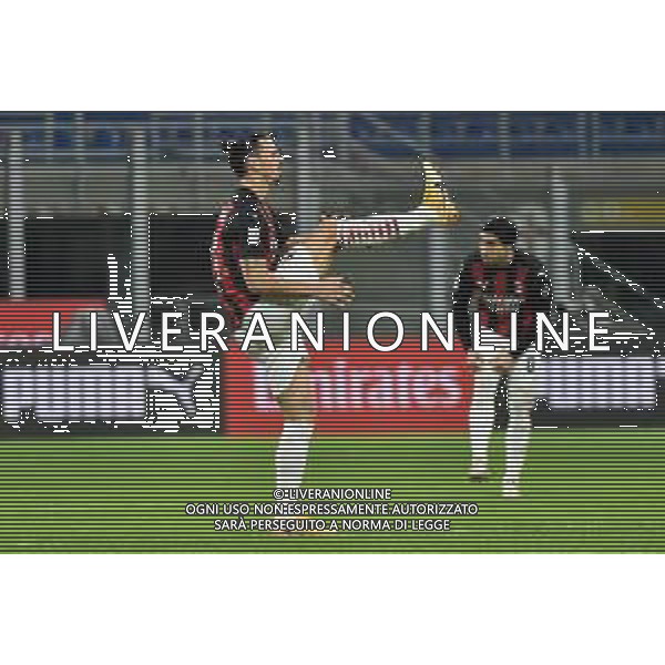 Zlatan Ibrahimovic (Milan) Milan vs Torino Coppa Italia - ottavi di finale Milano 12-01-2021 Stadio Giuseppe Meazza - San Siro foto Roberto Garavaglia/ag. Aldo Liverani sas /AGENZIA ALDO LIVERANI SAS